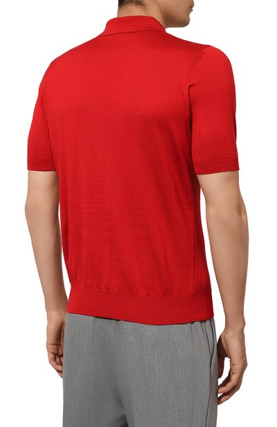 Шелковое поло ZILLI, арт. KZP002M0640VST000, фото 4