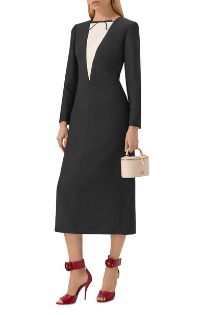 Кожаные босоножки drip rose 105 VALENTINO, арт. 8W2S0MY5/RDW, фото 3