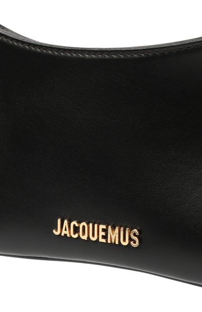 Сумка le bisou perle JACQUEMUS черного цвета по цене 89350 руб., арт. 23E/231BA057-3000, фото 3 Сумка le bisou perle JACQUEMUS, арт. 23E/231BA057-3000, фото 3