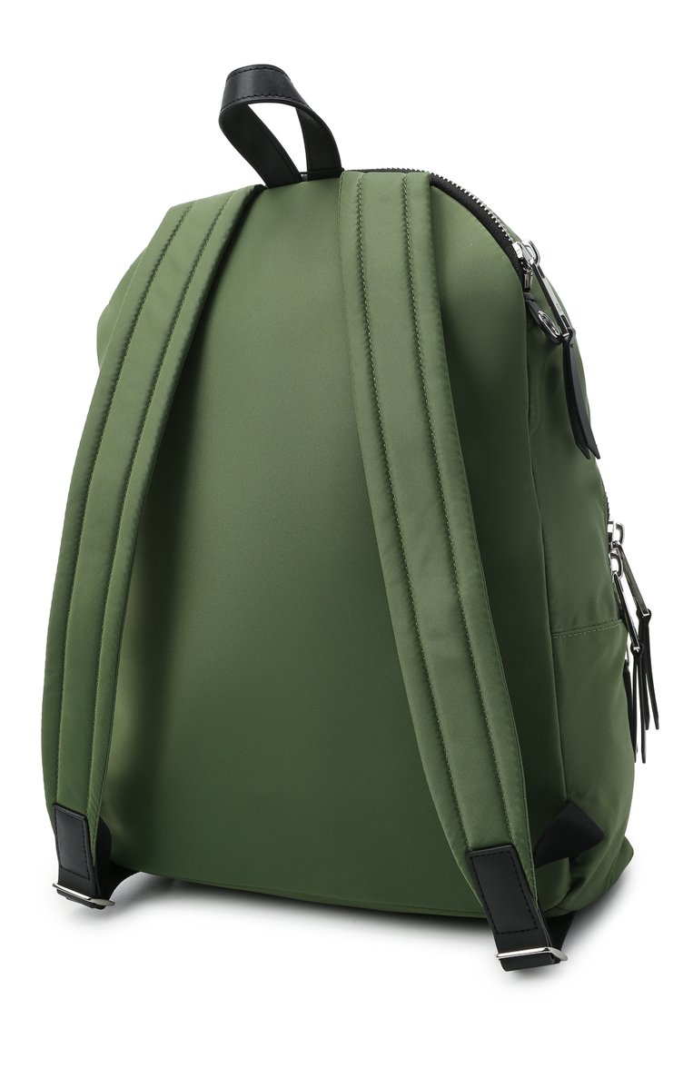 Женский рюкзак MARC JACOBS (THE) темно-зеленого цвета, арт. H303M02PF21 | Фото 3 (Размер: large; Материал: Текстиль; Стили: Кэжуэл)