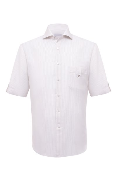 Мужская рубашка из хлопка и льна STEFANO RICCI, арт. MC006730/R2560