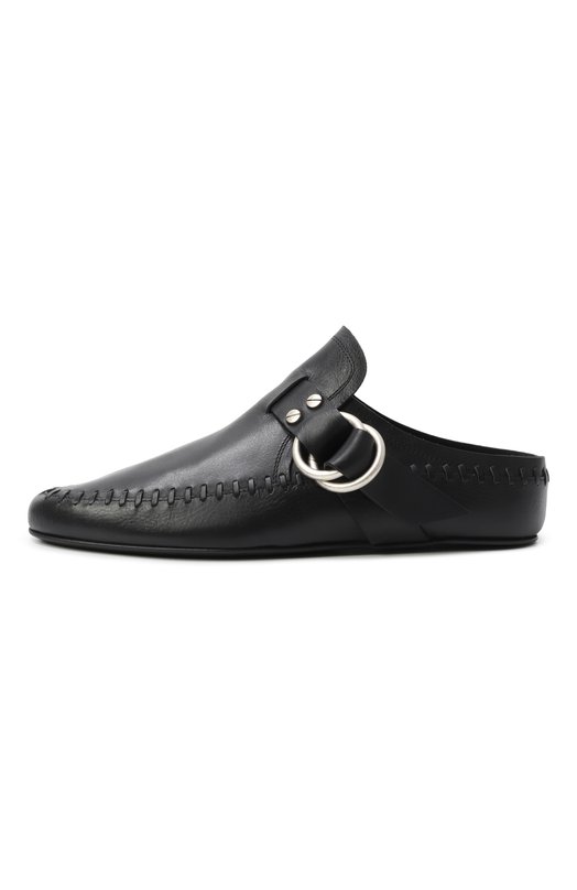 Кожаные сабо Ande Ann Demeulemeester B0012921/LT154 Чёрный  B0012921/LT154 Фото 4