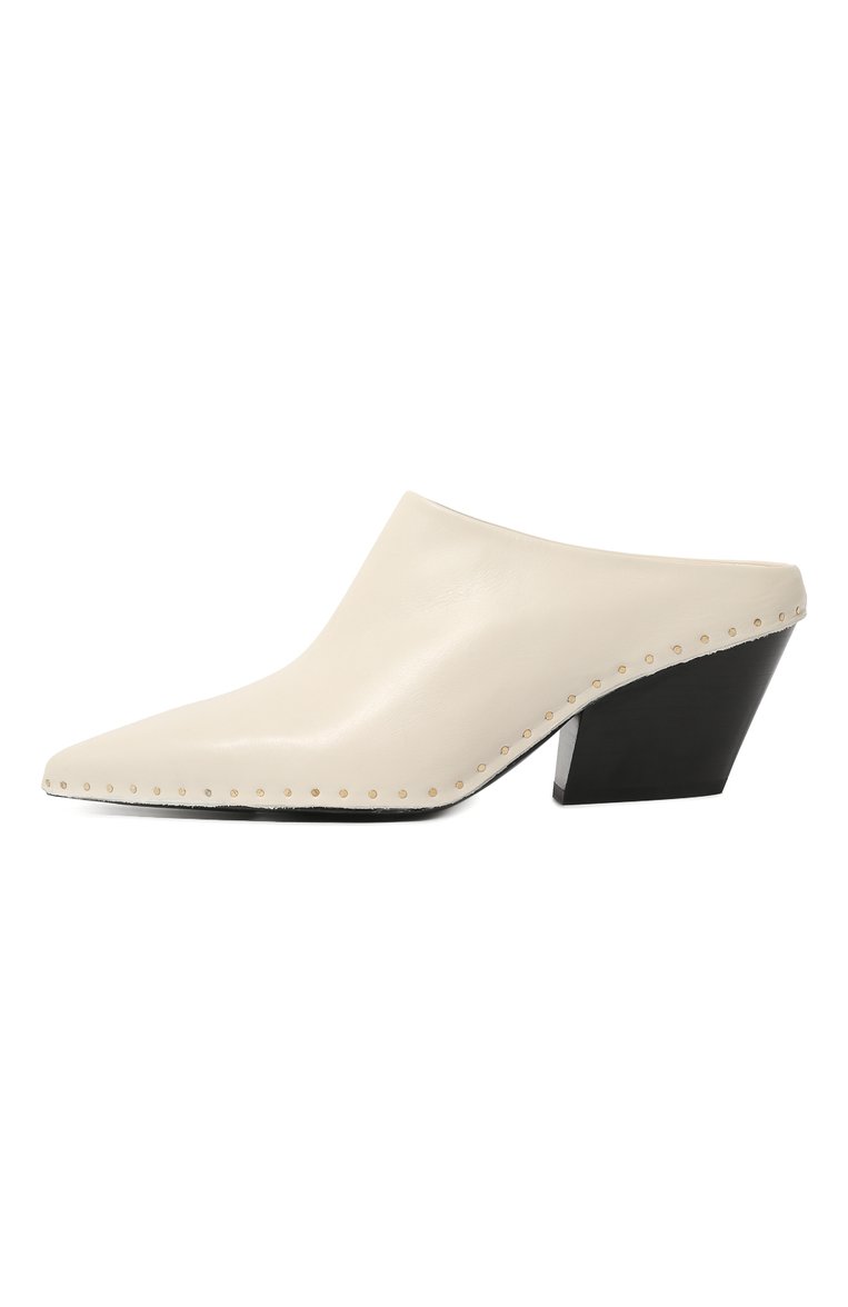 Кожаные сабо JIL SANDER, арт. JS38010A-15011, фото 1