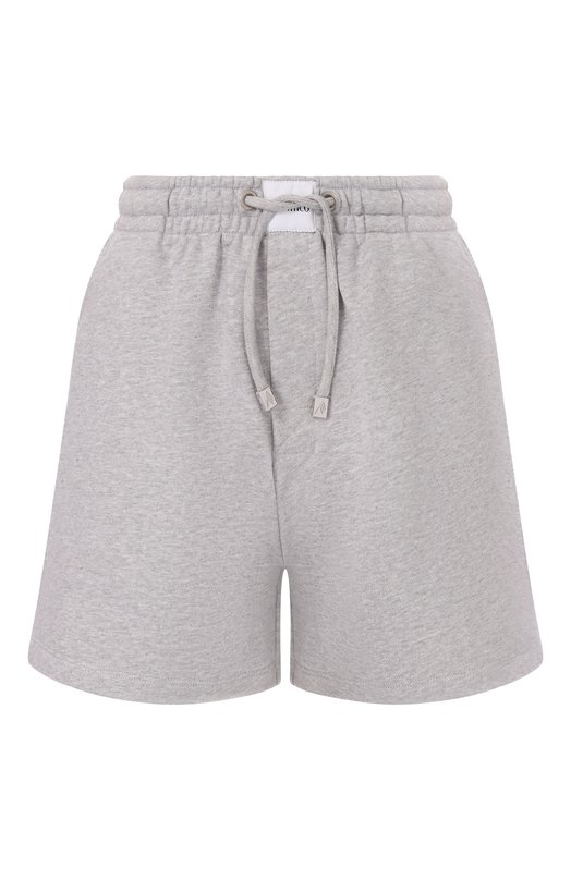 Хлопковые шорты The Attico 260WCQ00013/JJF007AA Серый 260WCQ00013/JJF007AA