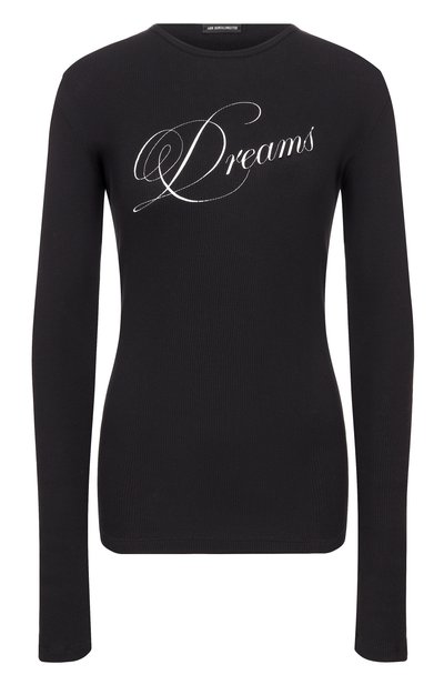 Женская хлопковый лонгслив ANN DEMEULEMEESTER, арт. B0013833/FA659