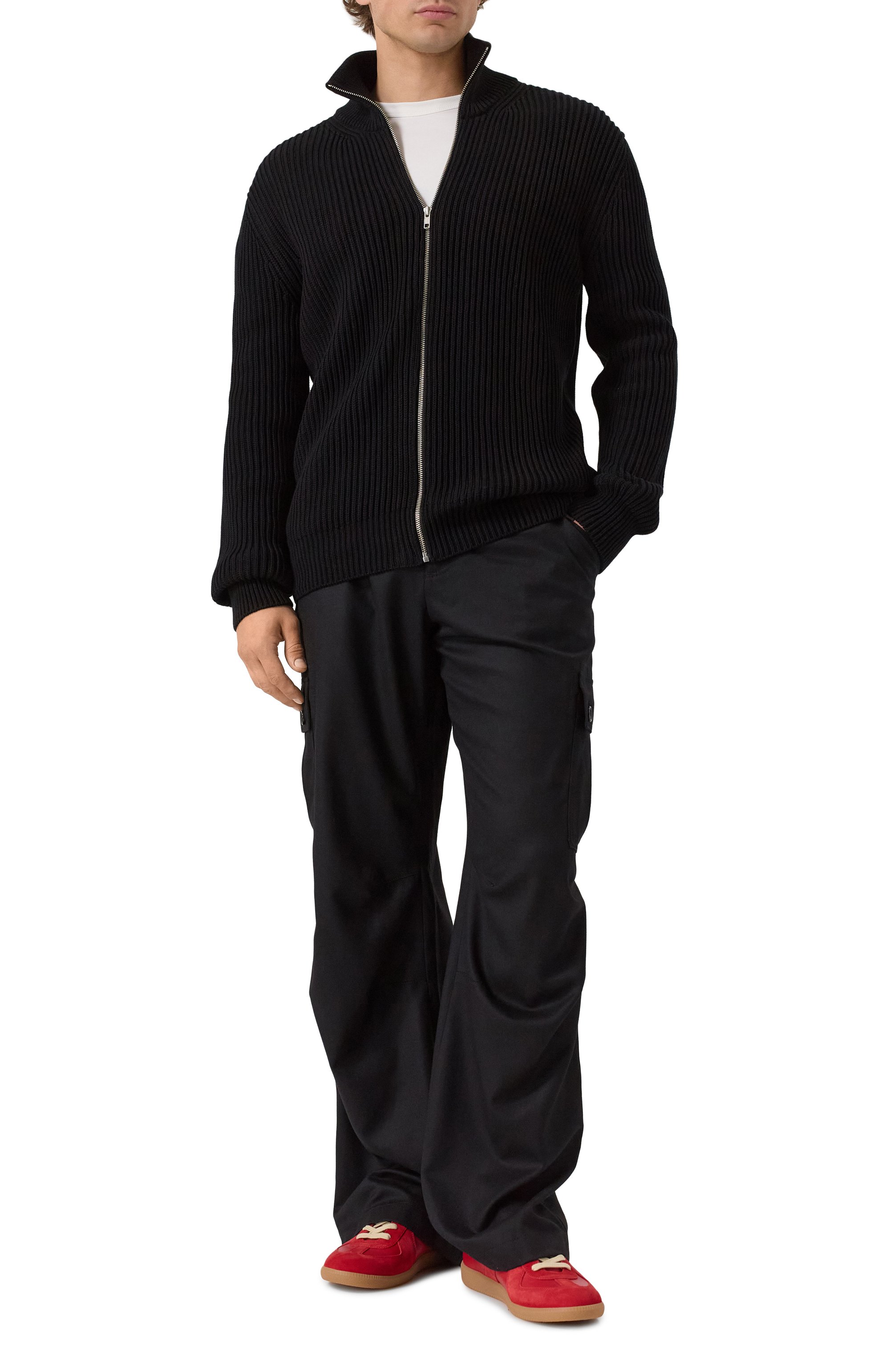 Кожаные кеды replica MAISON MARGIELA красного цвета по цене 77900 руб., арт. S57WS0236/P1895, фото 2 Кожаные кеды replica MAISON MARGIELA, арт. S57WS0236/P1895, фото 2