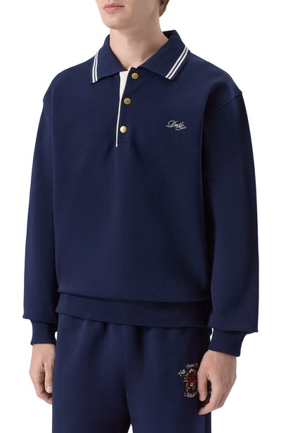 Хлопковое поло DROLE DE MONSIEUR, арт. J-PL132-C0127-NY, фото 3