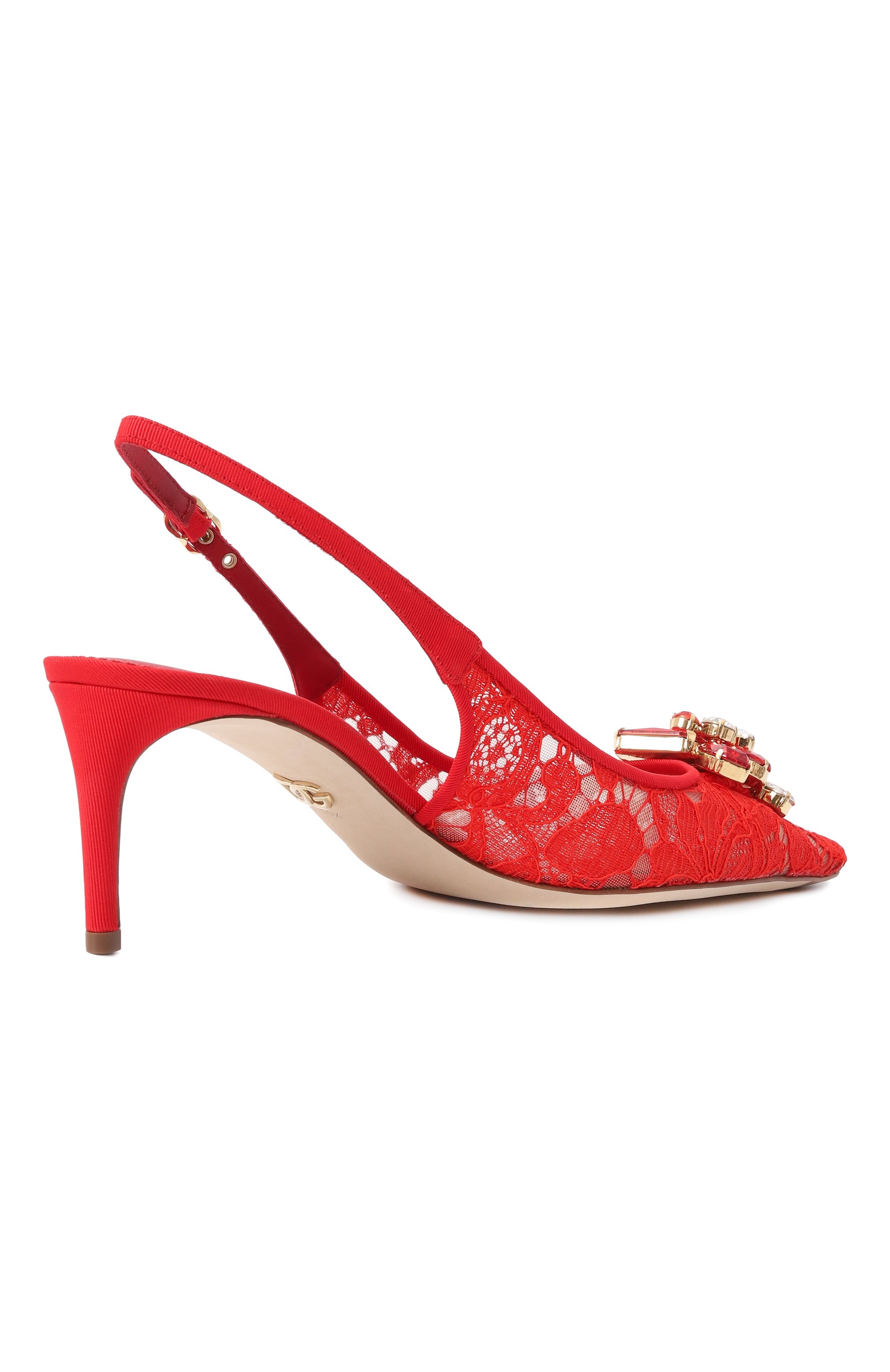 Текстильные туфли rainbow 60 DOLCE & GABBANA, арт. CG0711/AQ074, фото 5