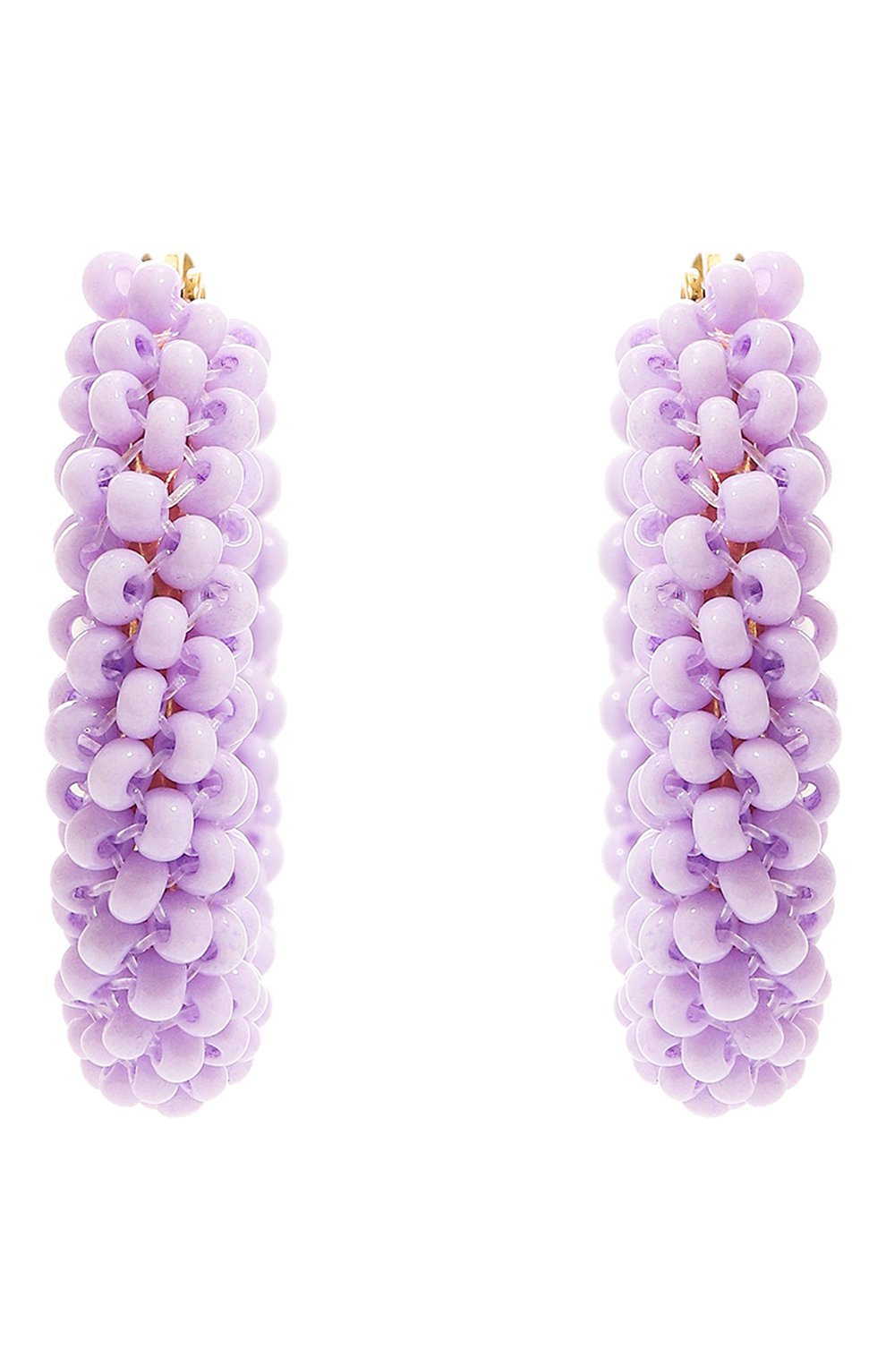 Серьги хупсы HIAYNDERFYT, арт. 1-11HPSSMRD(L), фото 1