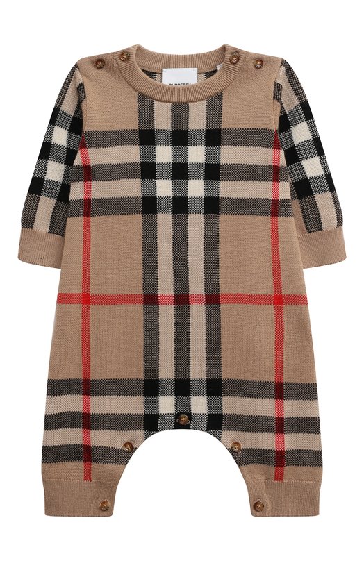 Шерстяной комбинезон Burberry