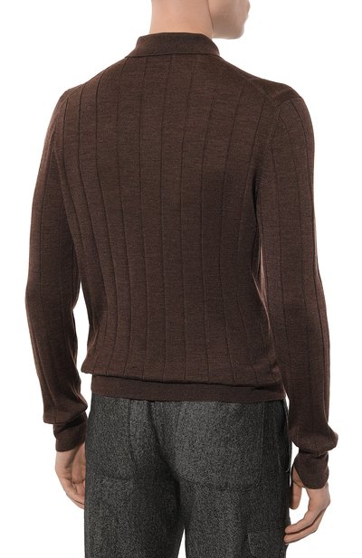 Поло из шерсти и шелка GRAN SASSO, арт. 57137/13118, фото 4