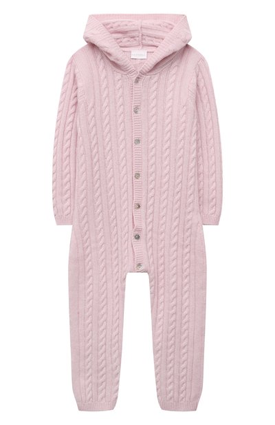 Кашемировый комбинезон с капюшоном LA PERLA, арт. 59975/18M-24M, фото 1