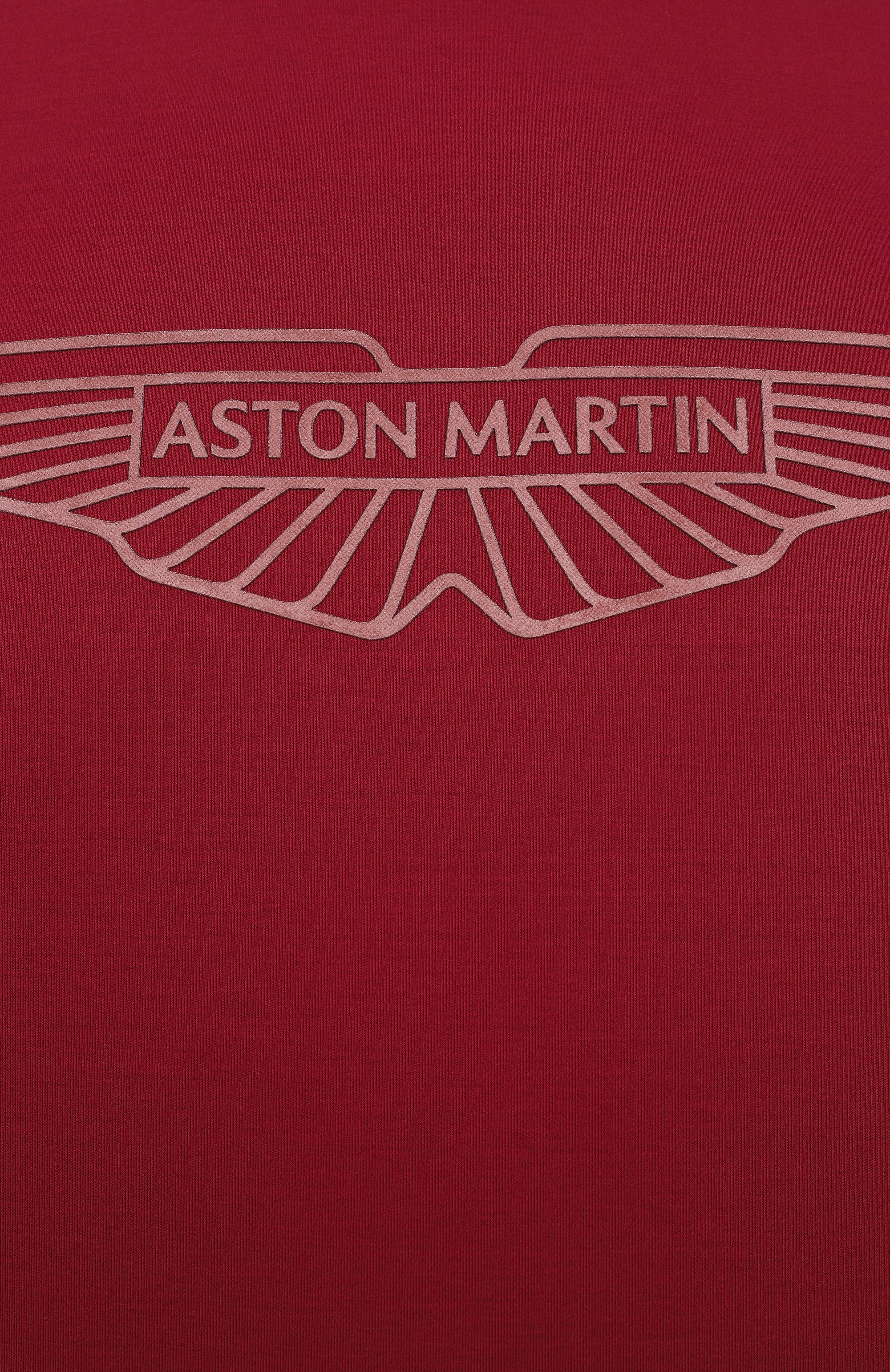 Хлопковая футболка boss x aston martin BOSS CAMEL, арт. 50537881, фото 6