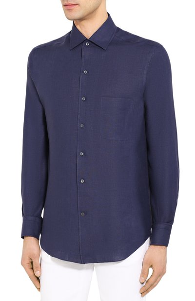 Льняная рубашка LORO PIANA, арт. FAF2545, фото 3