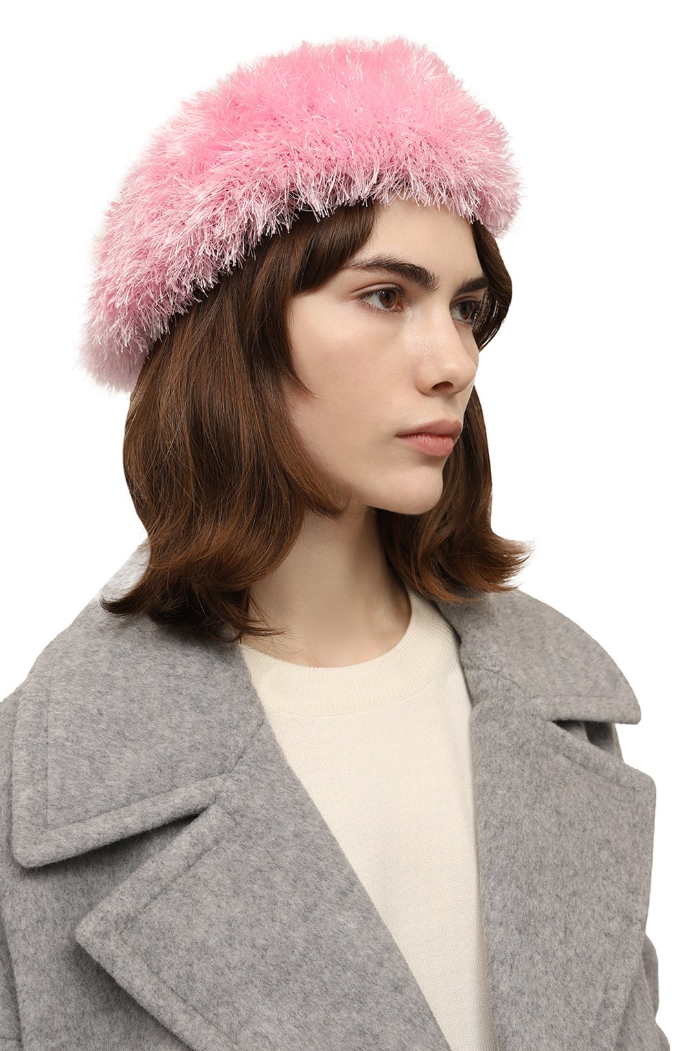 Берет A.T.T. розового цвета по цене 5330 руб., арт. Т1760, фото 2 Берет A.T.T., арт. Т1760, фото 2