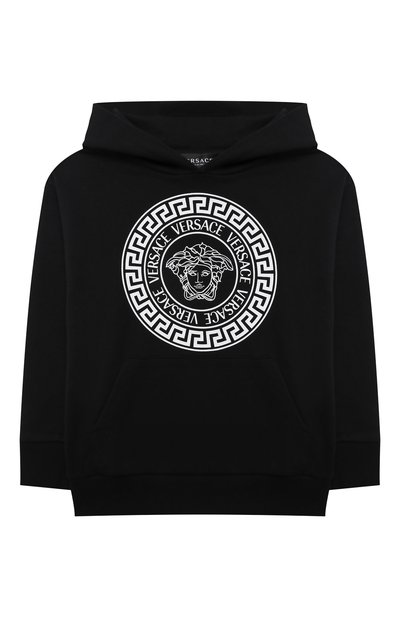 Хлопковое худи VERSACE, арт. 1001677/1A01377/4A-6A, фото 1