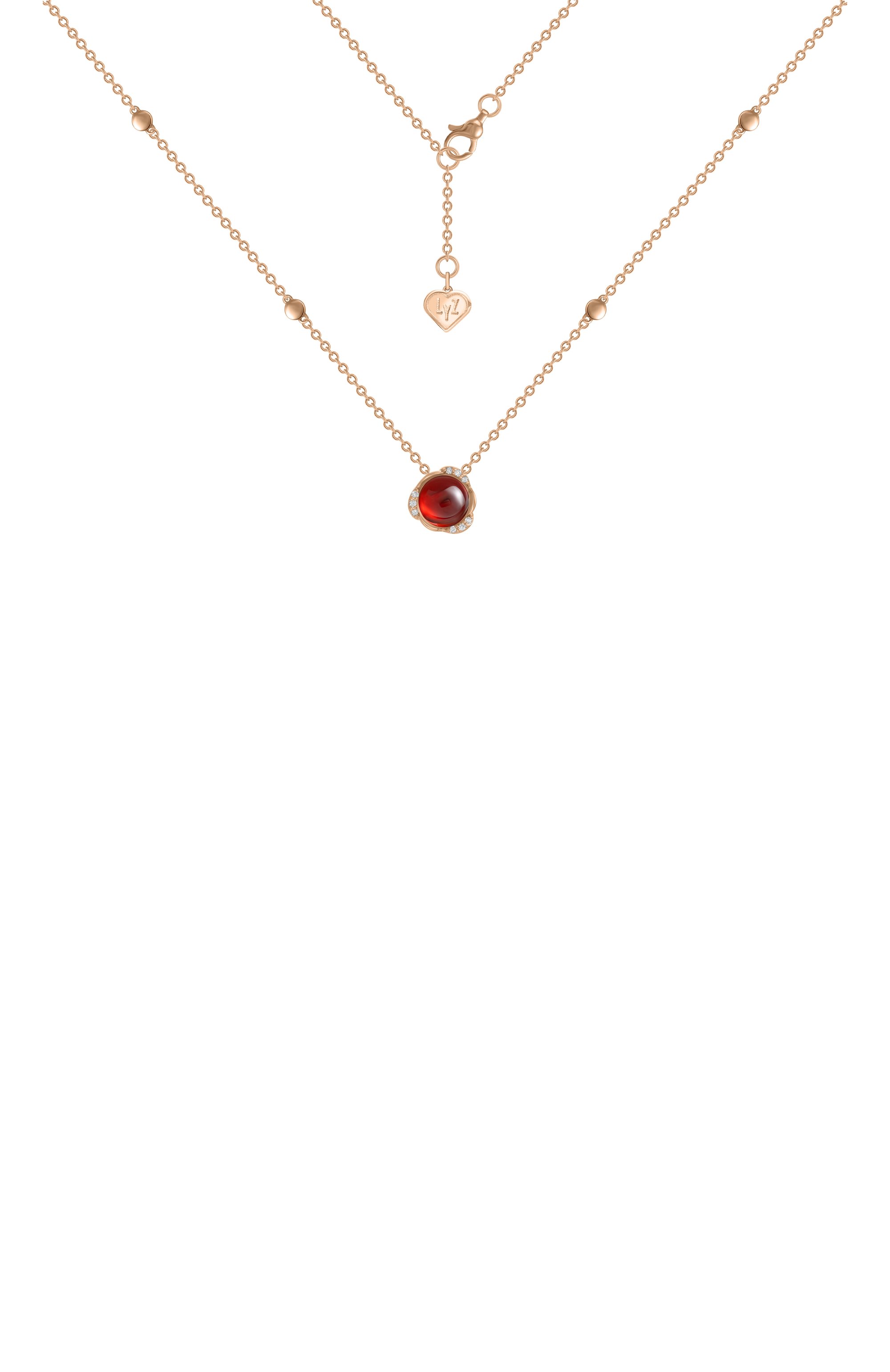 Колье LUCKY ZNAKY, арт. MERLYZ-CH02-BTGRA-P-8 MM, фото 1