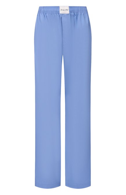 Женские хлопковые брюки SPORTY AND RICH, арт. PA065711329BL144