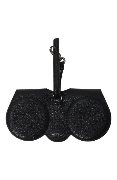 Кожаный футляр для очков ANY DI, арт. SP101602 BLACK METALLIC, фото 2