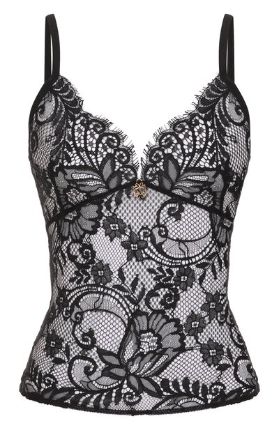 Женский топ из хлопка и шелка ELIE SAAB, арт. T0227NF25/LA004