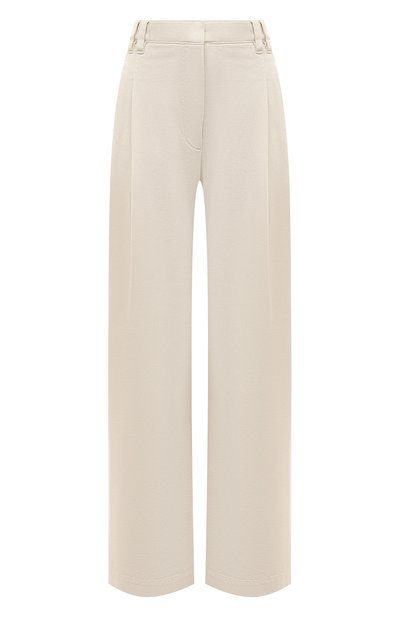 Женские хлопковые брюки BRUNELLO CUCINELLI, арт. MPH43P5817