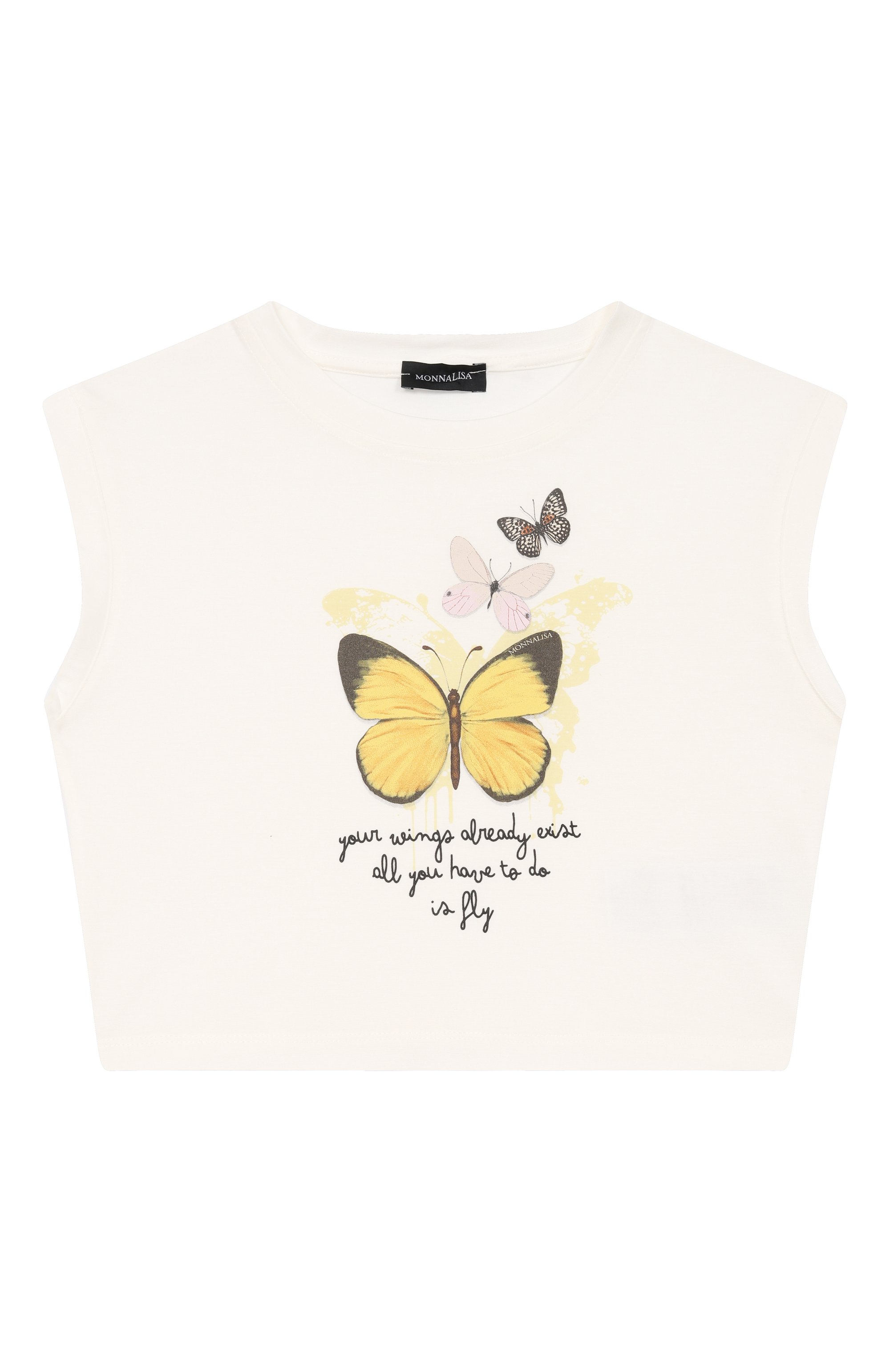 Топ из вискозы MONNALISA, арт. 41G607, фото 1