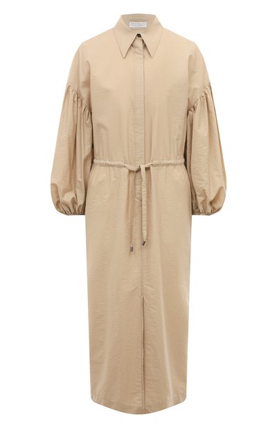Женское хлопковое платье BRUNELLO CUCINELLI, арт. M0F79A5174