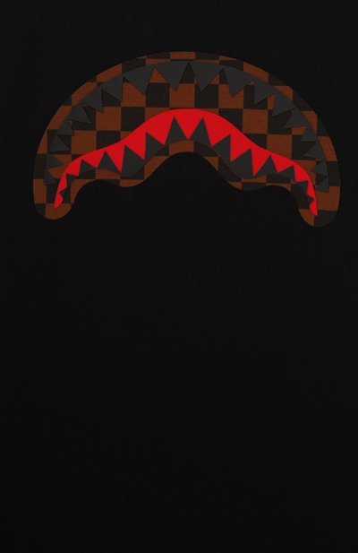 Хлопковая футболка SPRAYGROUND, арт. SPY1366BLK, фото 3