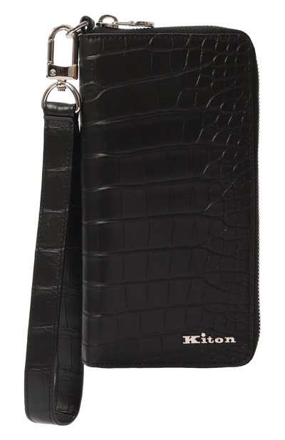 Мужской портмоне из кожи аллигатора KITON, арт. UPEA018N0106901003