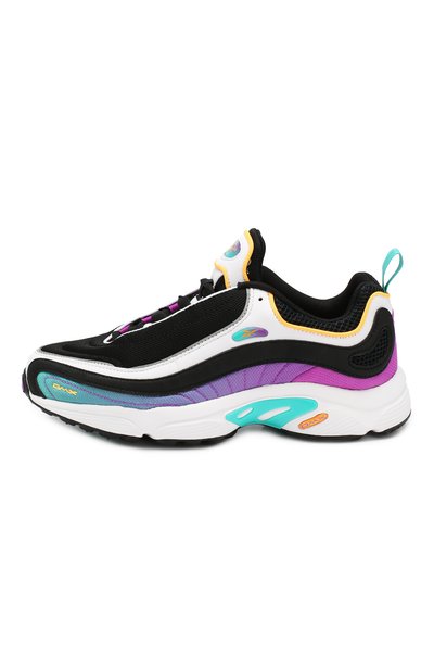 Текстильные кроссовки daytona dmx REEBOK черно-белого цвета по цене 10970 руб., арт. CN8386, фото 3 Текстильные кроссовки daytona dmx REEBOK, арт. CN8386, фото 3