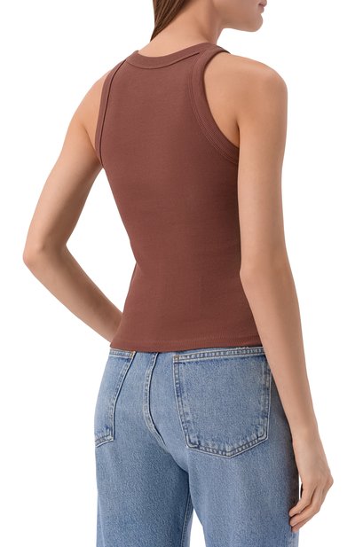 Хлопковый топ с отделкой стразами SASHA KIM, арт. SK-00001772, фото 4