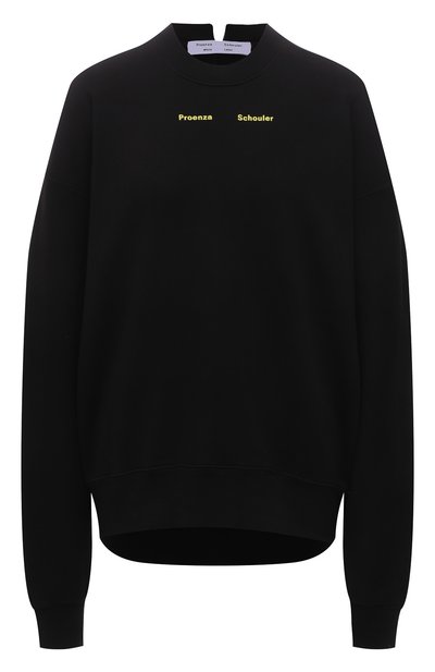 Женский хлопковый свитшот PROENZA SCHOULER WHITE LABEL, арт. WL2114144-JC138