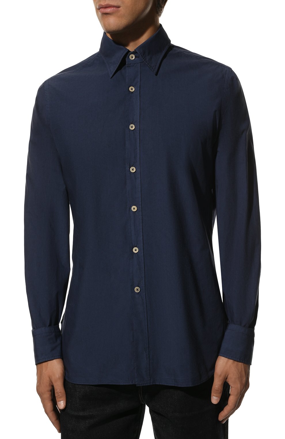 Хлопковая рубашка ALESSANDRO GHERARDI, арт. NEW REGENT/68T1, фото 3