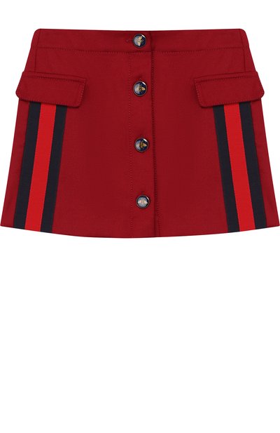 Мини-юбка из смеси шерсти и кашемира GUCCI, арт. 519471/XBE88, фото 1