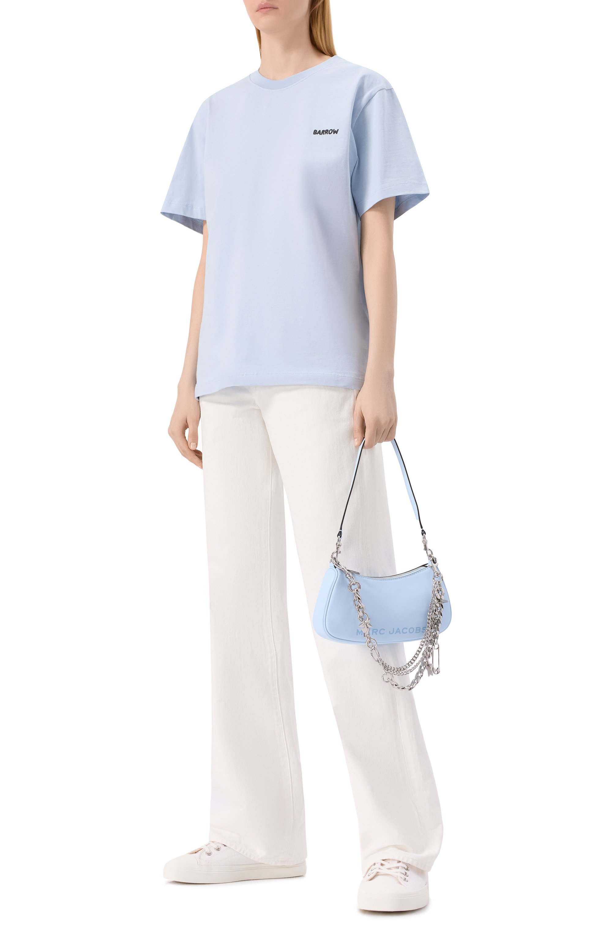 Хлопковая футболка BARROW, арт. S5BWW0TH150, фото 2