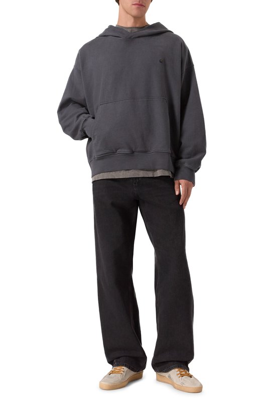Замшевые кеды Ball Star Golden Goose Deluxe Brand GMF00117.F007578 Серый  GMF00117.F007578 Фото 2