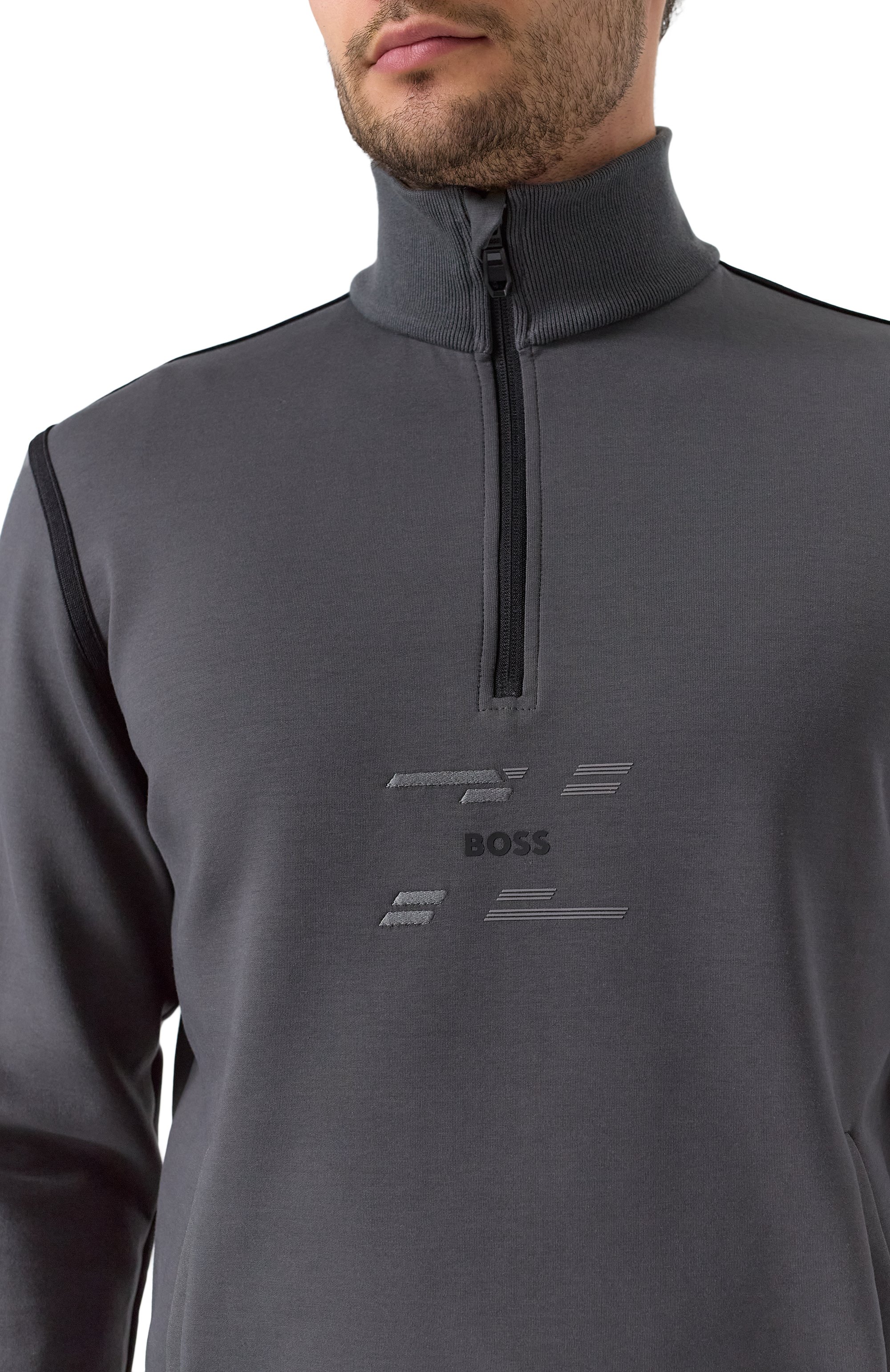 Хлопковый свитшот BOSS GREEN, арт. 50530019, фото 5