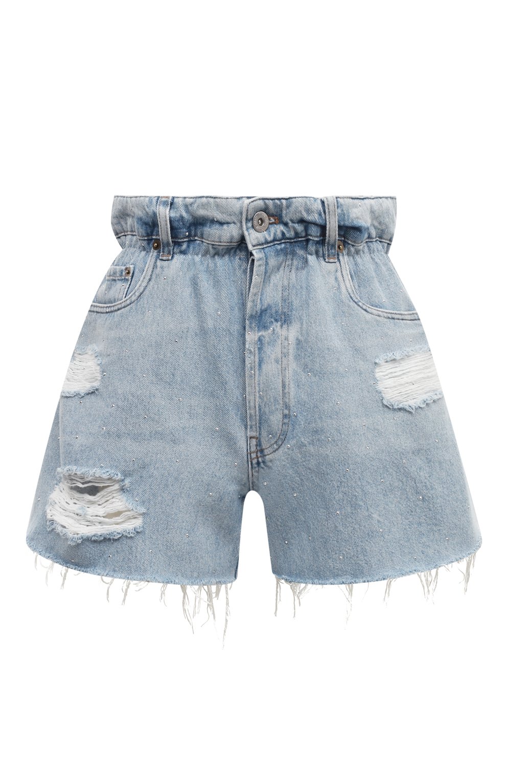 Джинсовые шорты MIU MIU, арт. GWP300-10B7-F0008, фото 1