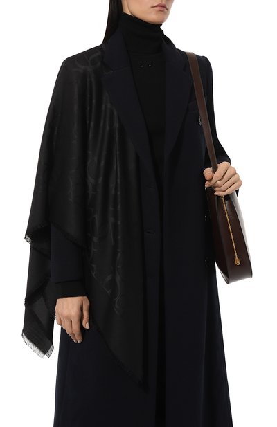 Платок из шелка и шерсти ELIE SAAB, арт. SE1414J5382, фото 2