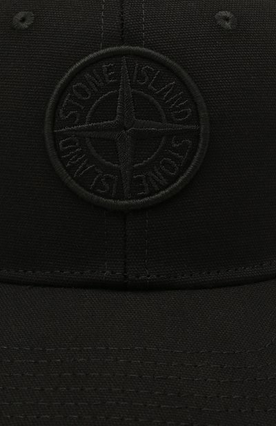 Хлопковая бейсболка STONE ISLAND, арт. 741690265, фото 3