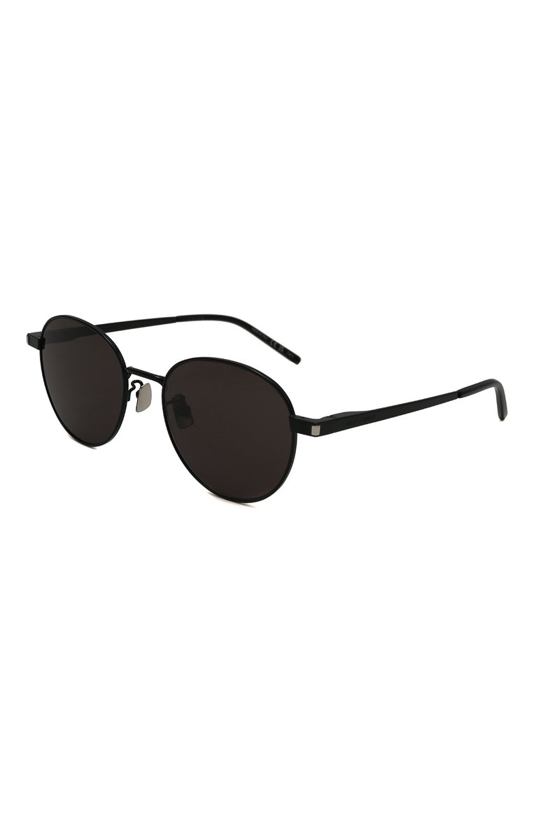 Женские солнцезащитные очки SAINT LAURENT черного цвета, арт. SL 533 009 | Фото 1 (Кросс-КТ: С/з-унисекс; Тип очков: С/з; Нос: Не проставлено; Региональные ограничения белый список (Axapta Mercury): Не проставлено; Материал: Металл; Оптика Гендер: оптика-унисекс; Очки форма: Круглые)