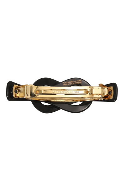 Заколка для волос ALEXANDRE DE PARIS черного цвета по цене 15500 руб., арт. AQCH-1666-02 N, фото 3 Заколка для волос ALEXANDRE DE PARIS, арт. AQCH-1666-02 N, фото 3