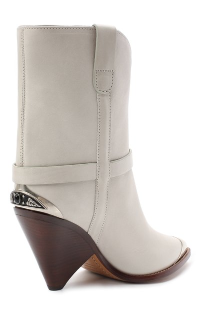 Кожаные казаки lamsy ISABEL MARANT, арт. LAMSY/B00194-00M013S, фото 4
