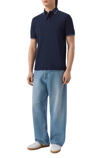 Хлопковое поло EMPORIO ARMANI, арт. EM005842/AF12955, фото 2