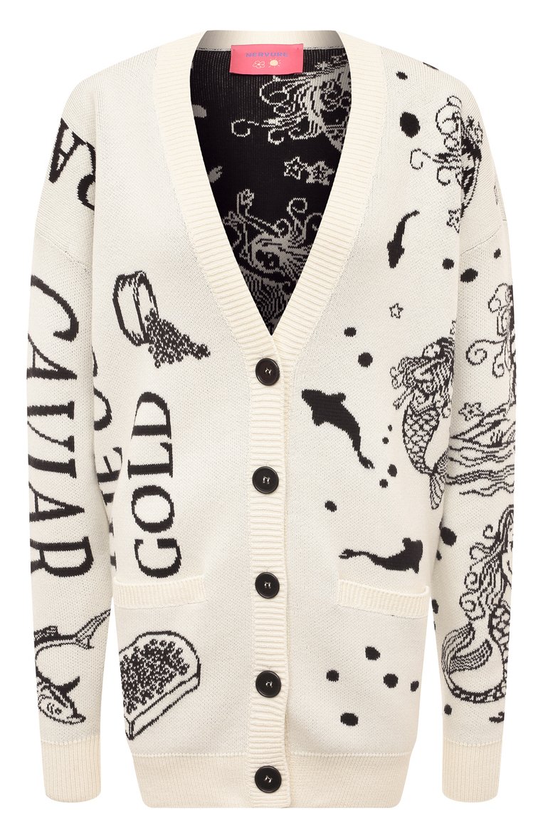 Кардиган из хлопка и шелка NERVURE, �арт. 10041, фото 1
