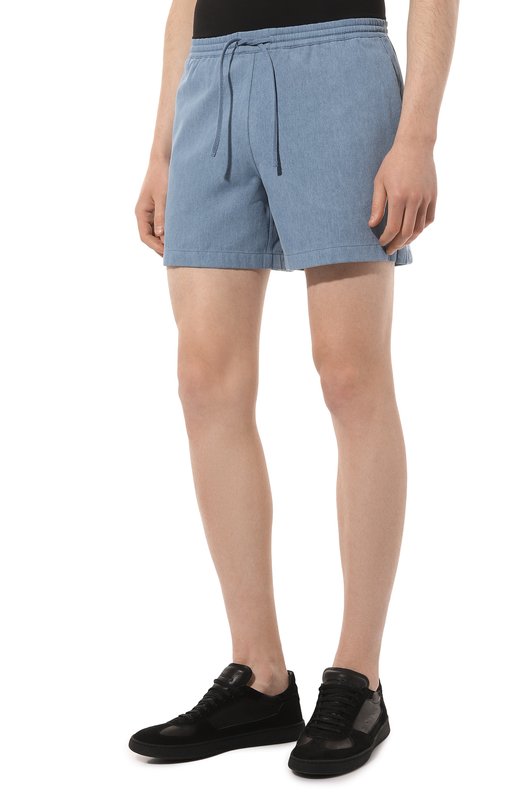 Хлопковые шорты Rohe Голубой, фото 3