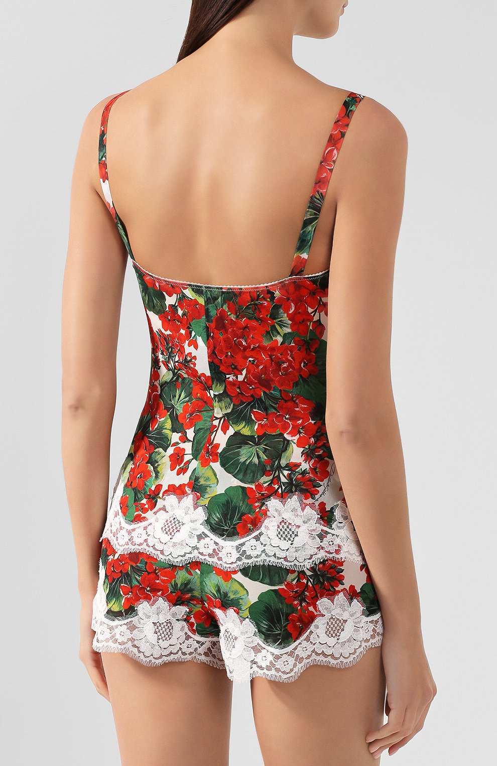 Топ из смеси шелка и хлопка DOLCE & GABBANA, арт. 07A00T/FSAYB, фото 4