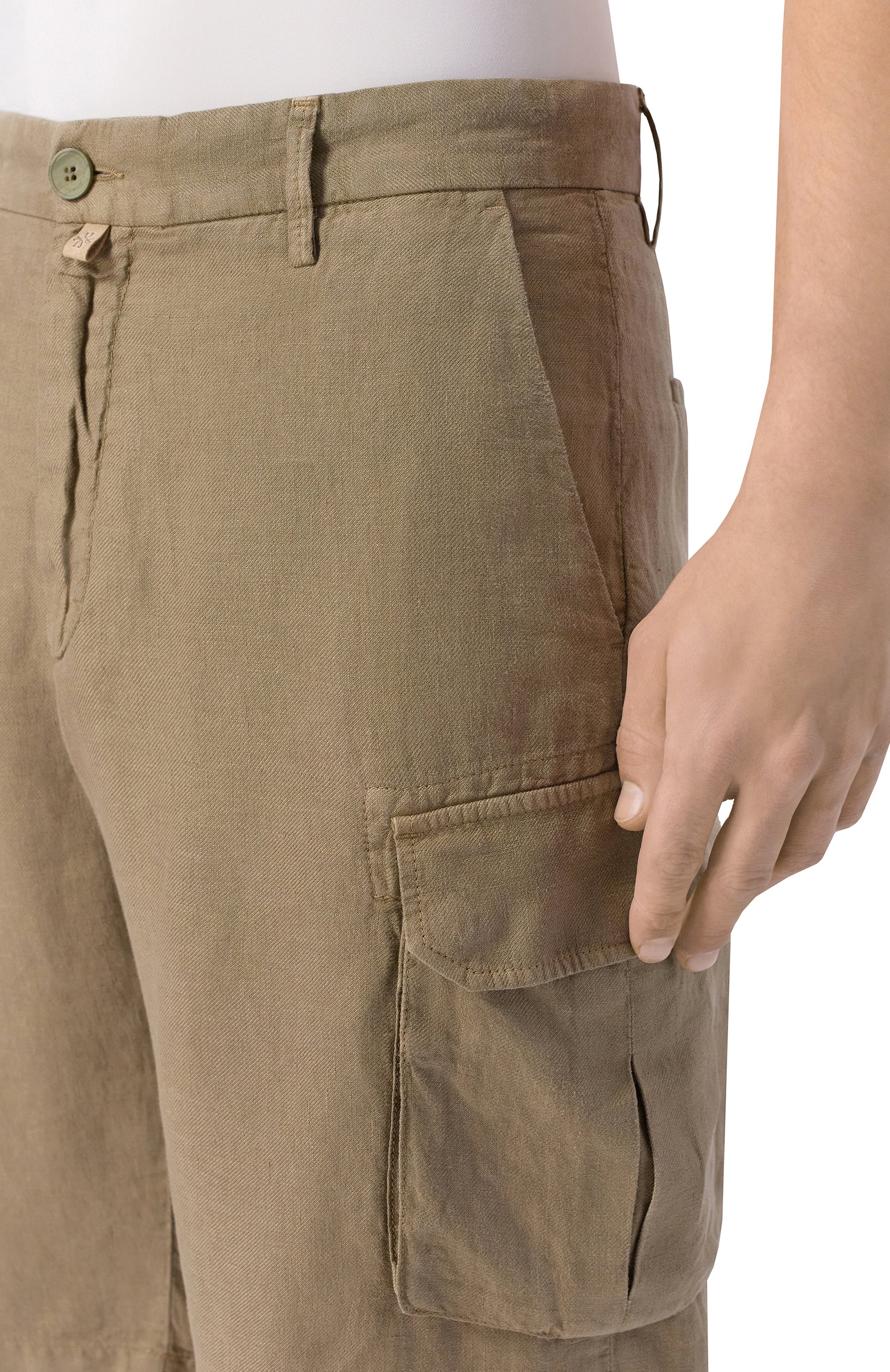 Льняные шорты JACOB COHEN, арт. JUR_NR019 001 T891A T0, фото 5