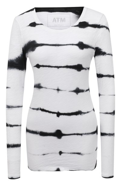Хлопковый лонгслив ATM ANTHONY THOMAS MELILLO, арт. AW1047-FK30, фото 1