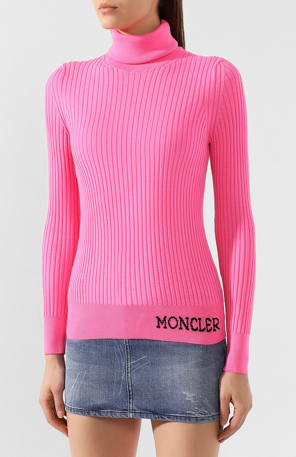 Шерстяная водолазка MONCLER, арт. E2-093-92533-00-A9058, фото 3